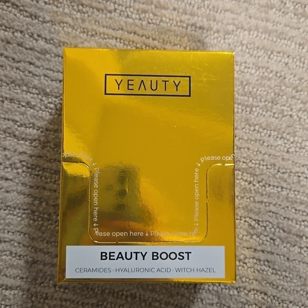 Yeauty Beauty Boost Eye Mask Box of 25 NIB